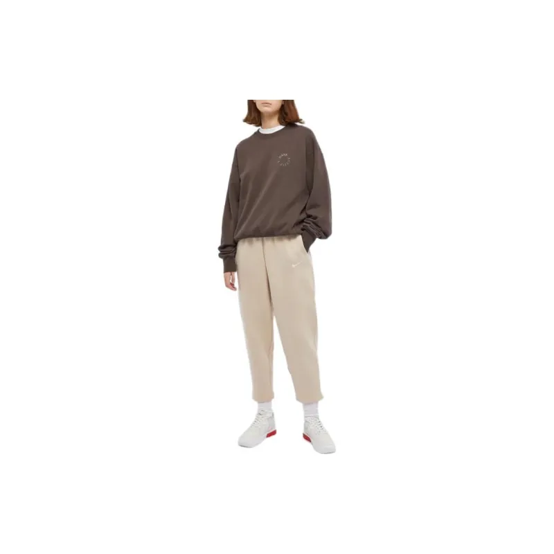 Nike Knitted Sweatpants Women's Beige-1