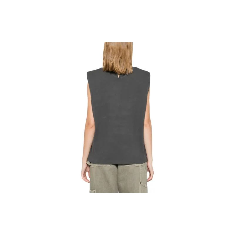 Golden Goose Embellished Neck Sleeveless Top-2