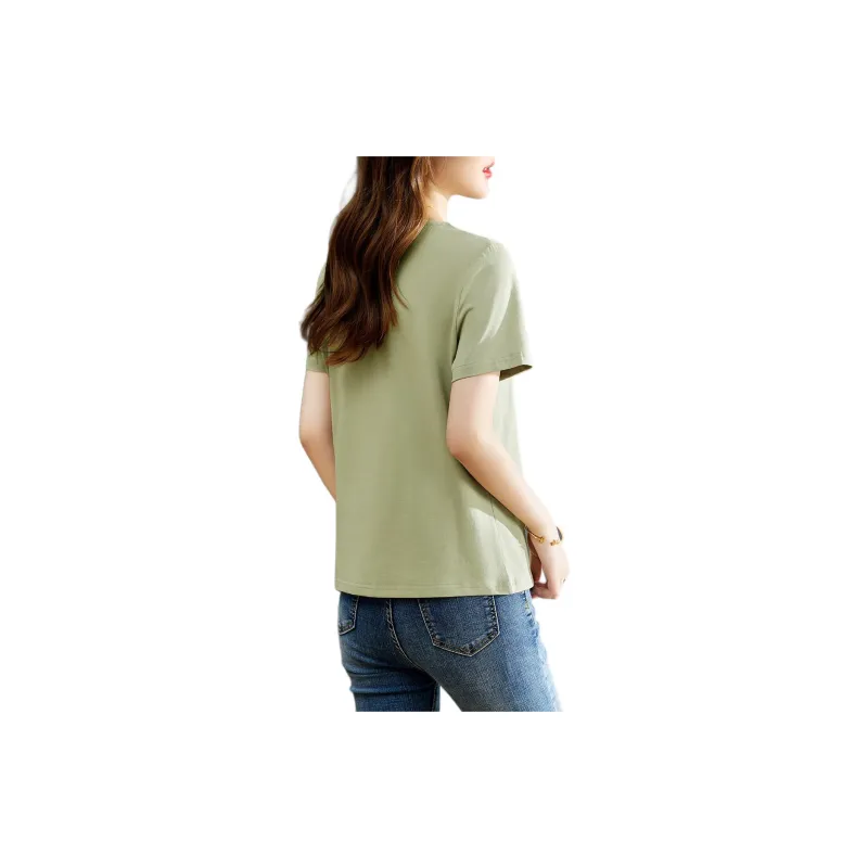 XWI T Shirts Women's Green-2
