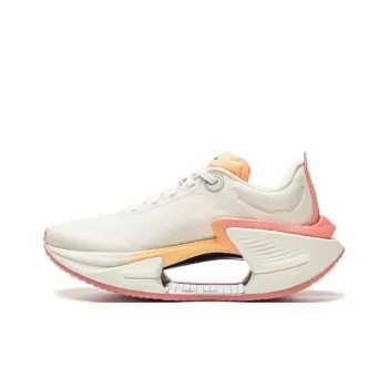 LiNing Shadow 3 ESSENTIAL Cushioning Support Rebound Low Top Running Shoes Women's Beige Pink
