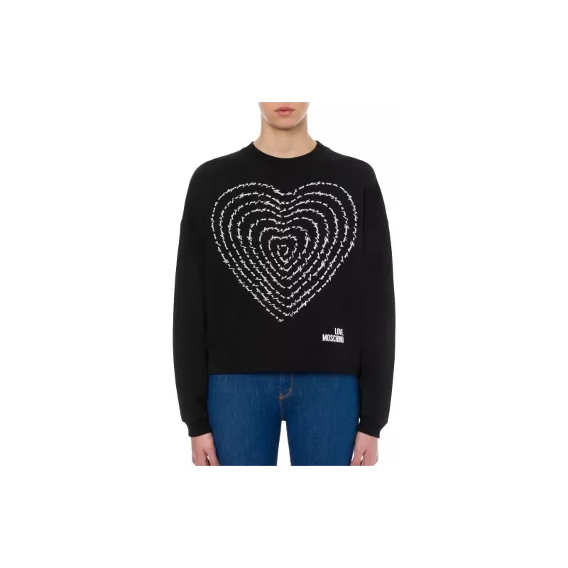 MOSCHINO Sweatshirts Women's Black-1