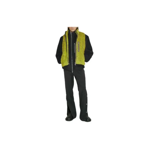 SONG FOR THE MUTE Vests Men Yellow