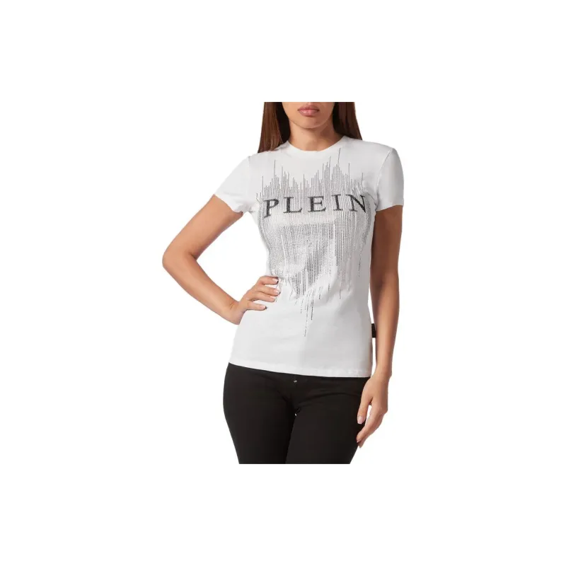 PHILIPP PLEIN Sexy Pure Fit Logo appliqué T shirt-2
