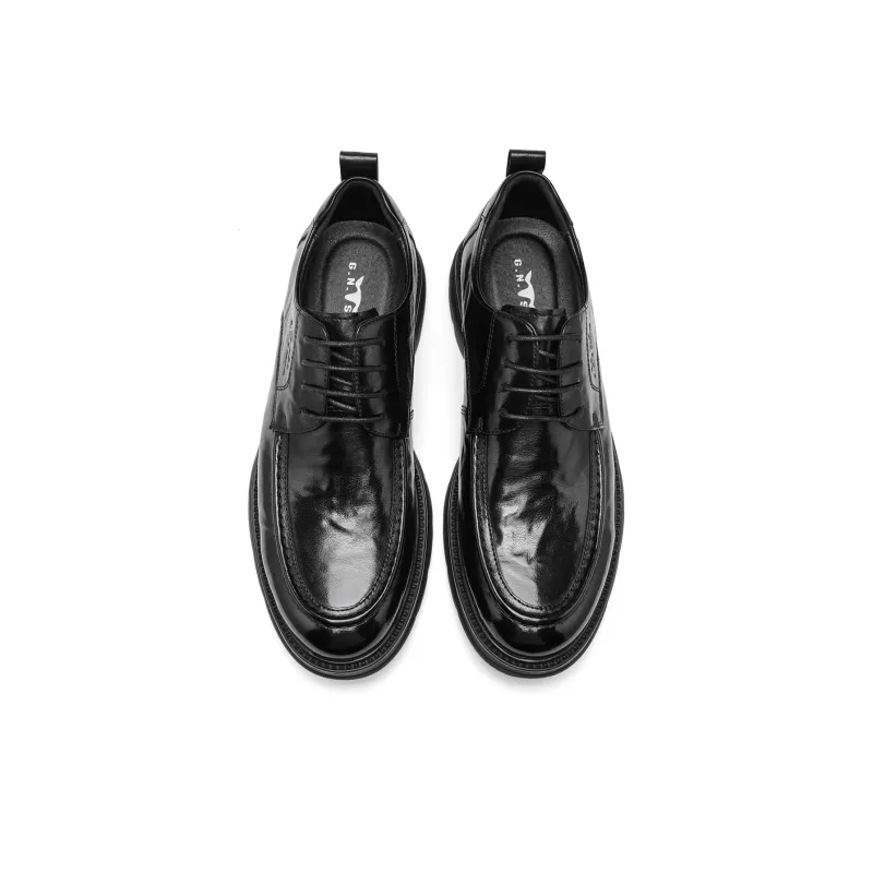 G.N.SHIJIA Dress Shoes Men's Black-4