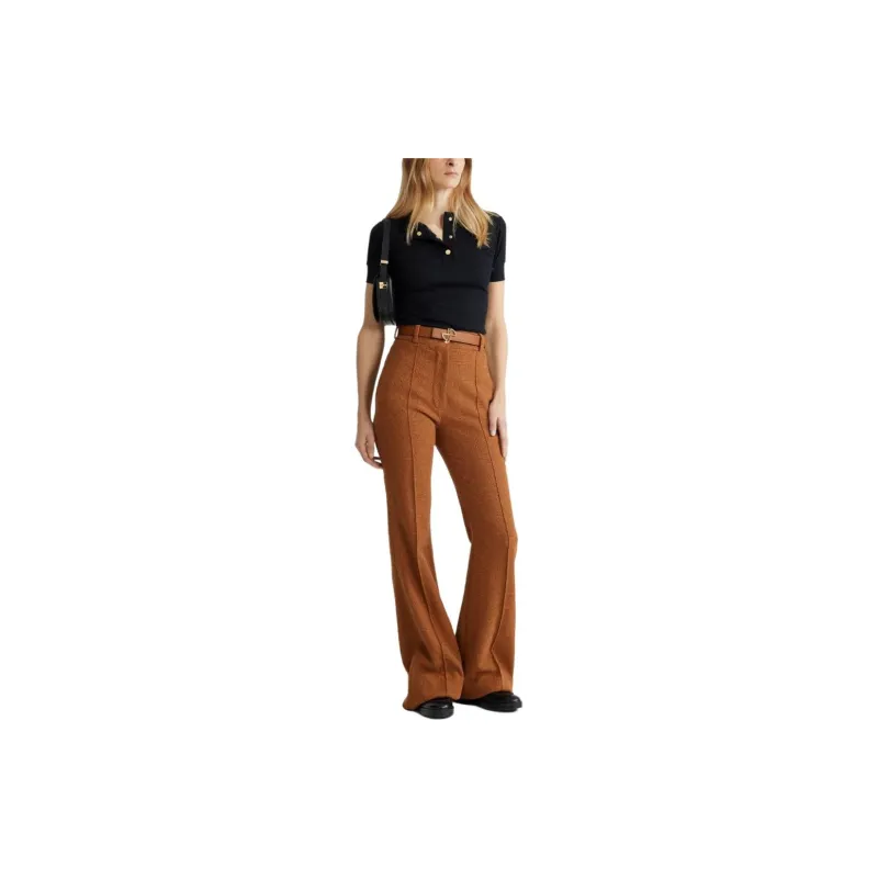 Patou Tweed Flared Trousers-1