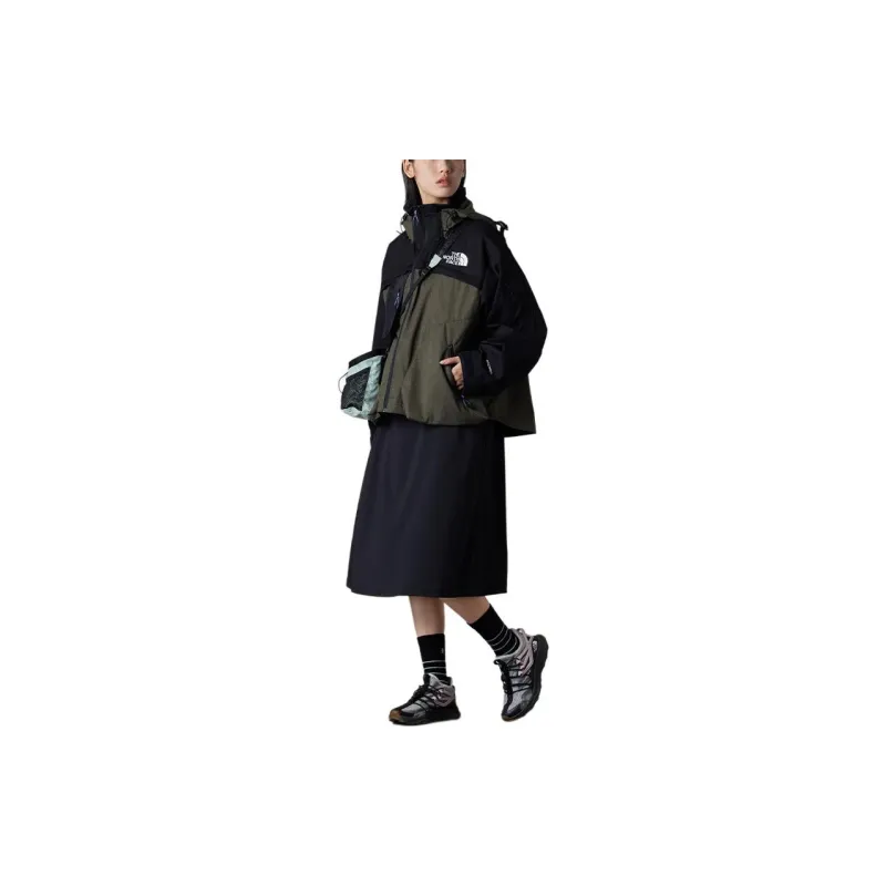 THE NORTH FACE UE Series Jackets Coats Women's Gray Umber Green-2