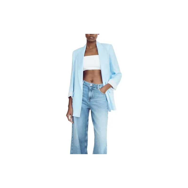 ZARA Business Suits Women's Sky Blue-2