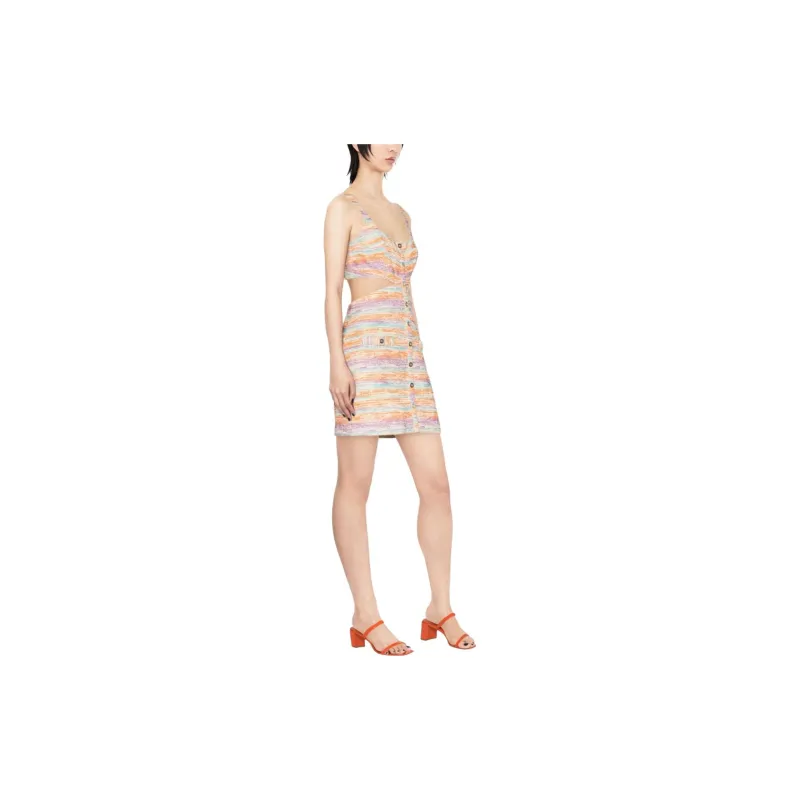 Maje Sleeveless Dresses Women's Pink-3