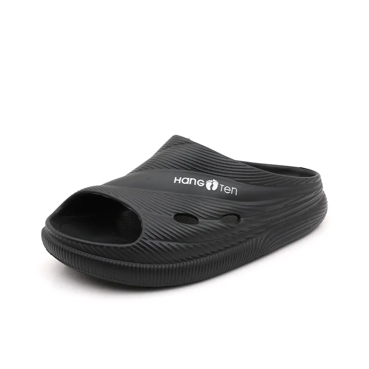 HANG TEN Slide Slippers Men Khaki/Black Orange/White Green/Black/Black Green-19