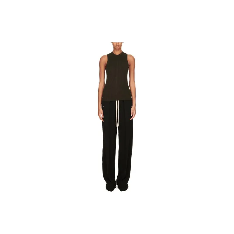 RICK OWENS Ribbed Knit Tank Top-3