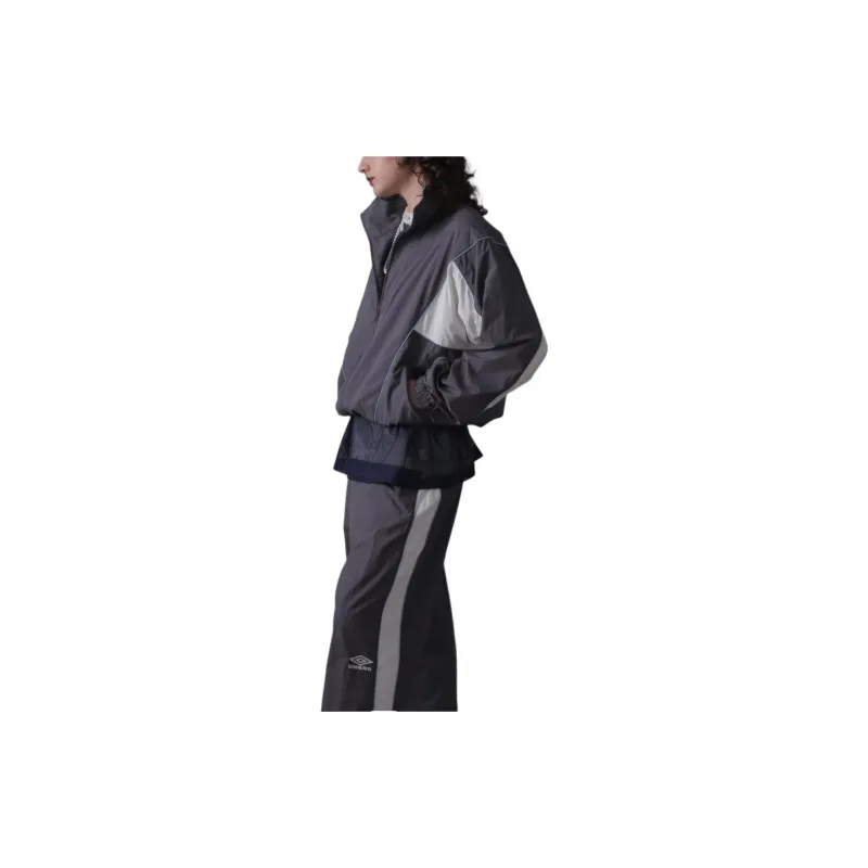 Umbro x ROSE BUD Jackets Coats Women's Gray White-3