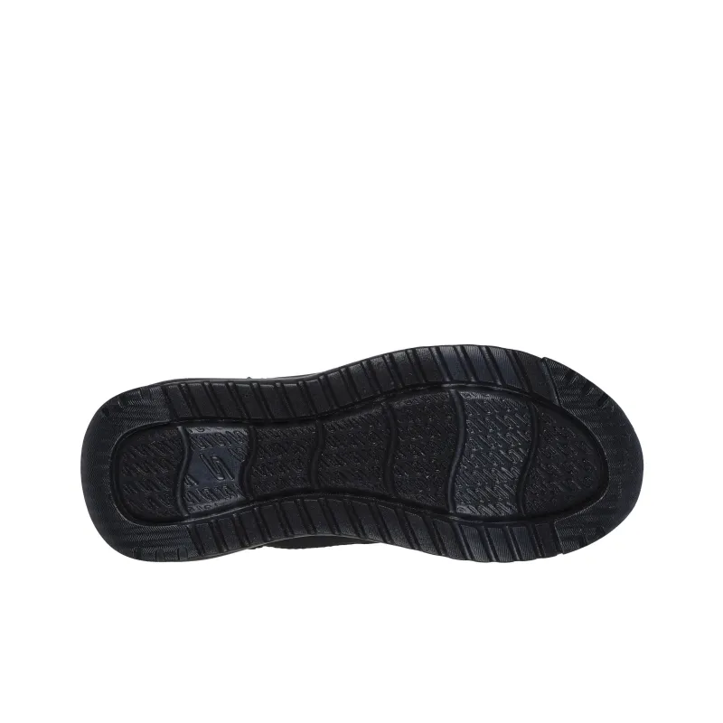 Skechers ON THE GO Anti-Slip And Wear-Resistant Water-Resistant High-Top Trekking Shoes Women's Black-4