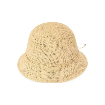 HELEN KAMINSKI Raffia Bucket Hats Women's Natural