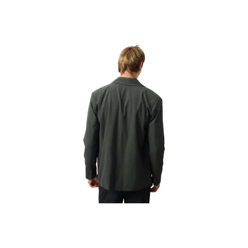 AMERICAN VINTAGE A.M FW24 Blazer Kabird Business Suit Women's Charcoal Gray-4