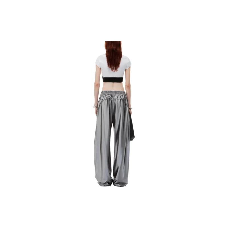 Alexander Wang Piping Logo Track Pants-2