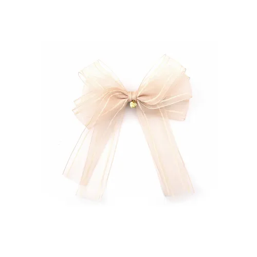 CHIMERA Organza Fabric Alloy Hair Clip With Spring Clip Accessory Women's