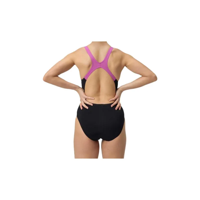 Speedo Club Training Allover Digital Recordbreaker One-piece Swimsuit Women's Blue-3
