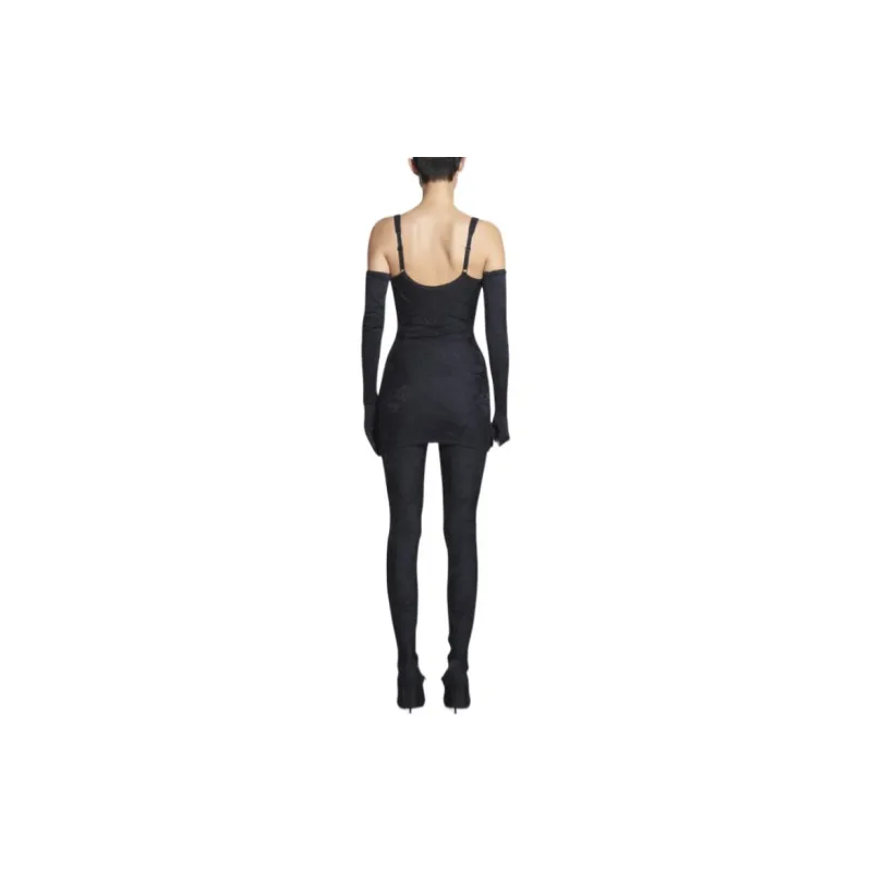 Balenciaga Leggings Women's Black-3