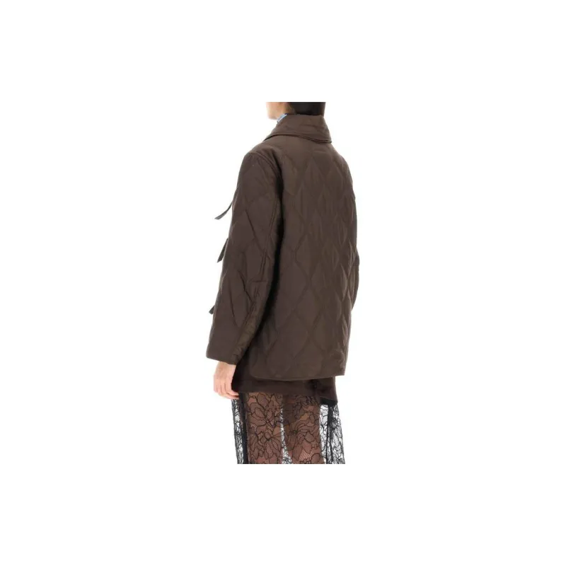 GANNI Jackets Women's Brown-2