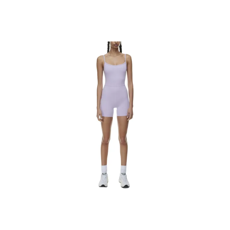 ARITZIA Golden LIFE Divinity 5' Romper Bodysuits Women's Lavandin/Lavender-3