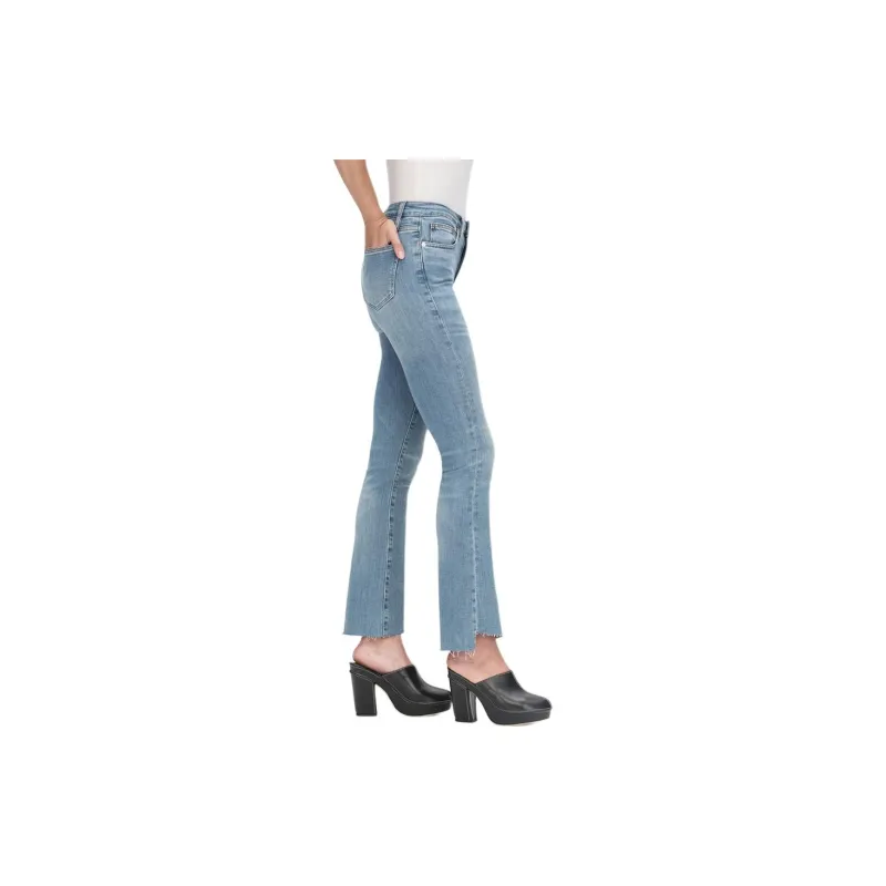 FRAME Whiskering effect Bootcut Jeans-3