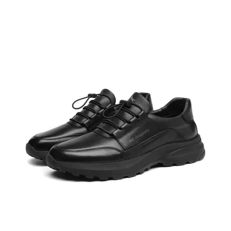 RED DRAGONFLY Casual Shoes Men Low Top Black-1