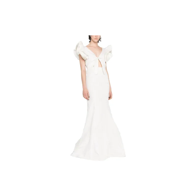 Rotate Sleeveless Dresses Women's White-1
