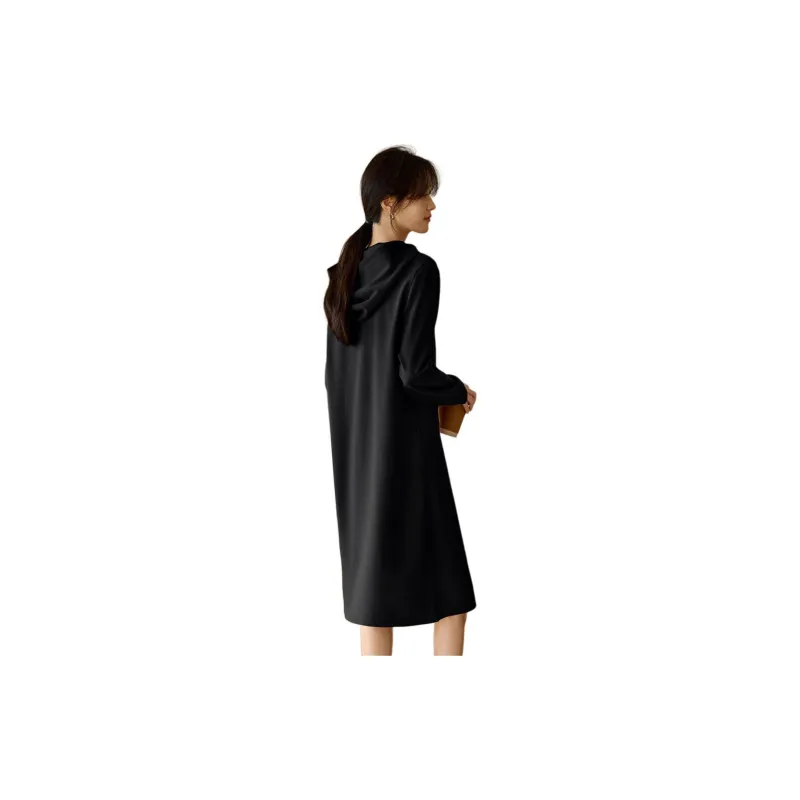Mo Han Yi Mei Long Sleeved Dresses Women's-2