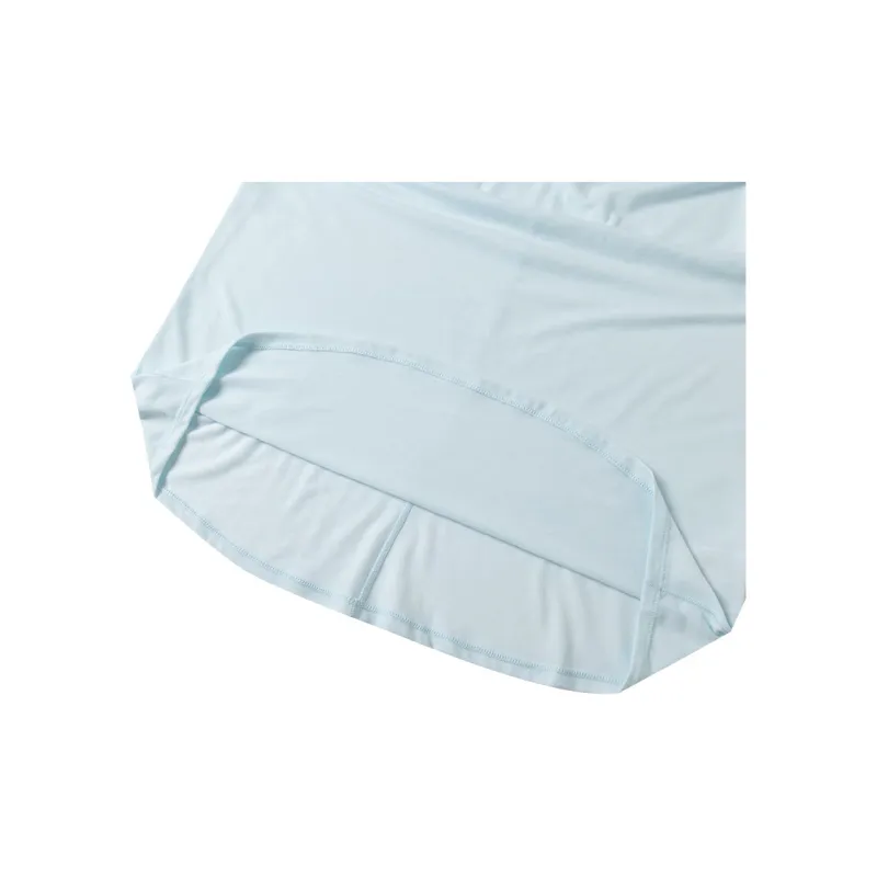 Nike Drop Shoulder Sleeve T Shirt Women's Glacier Blue-4