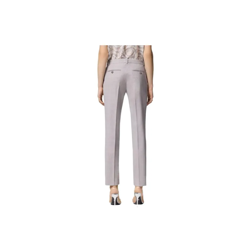 VERSACE Low-Rise Tailored Trousers-3