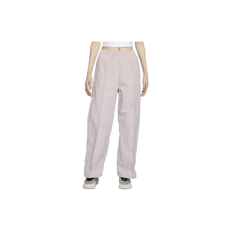 Nike SPORTSWEAR Casual Pants Women's White Gold Purple-5