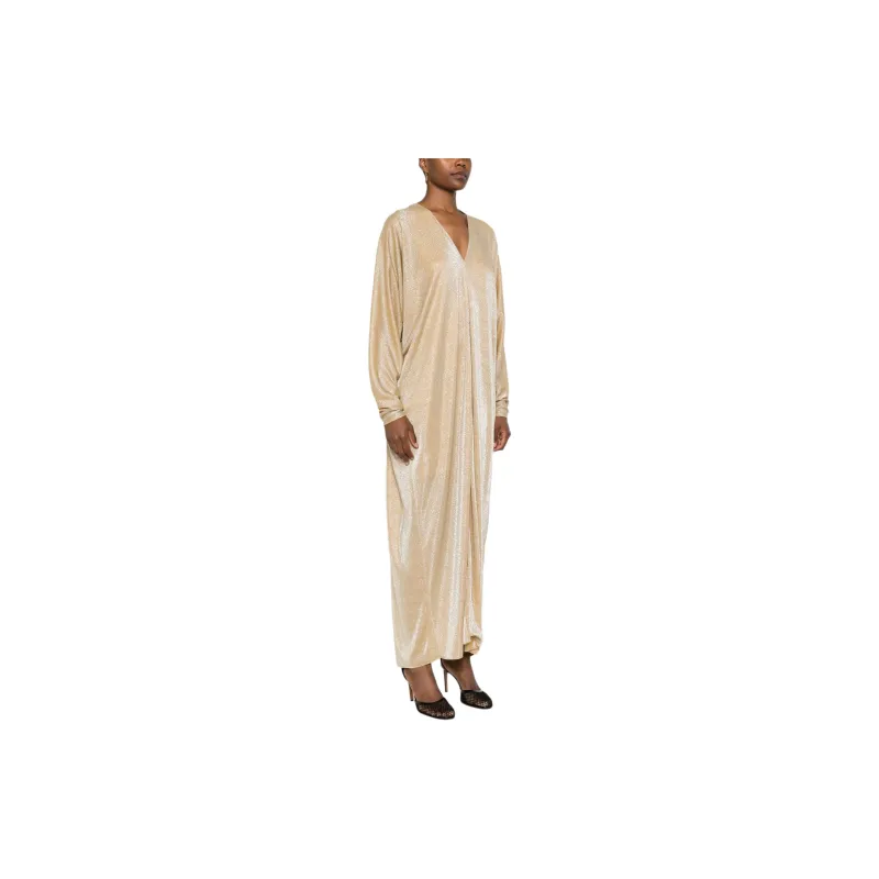 Lanvin Glitter detail Maxi Dress-3