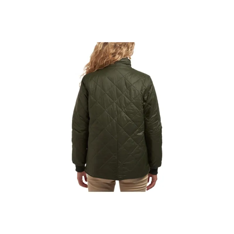Brompton X BARBOUR Jackets Women's Olive Green-4