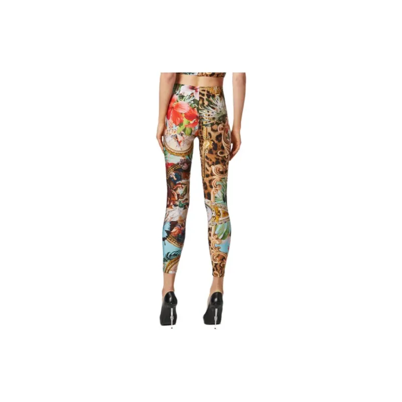 PHILIPP PLEIN Baroque Flowers Leggings-2