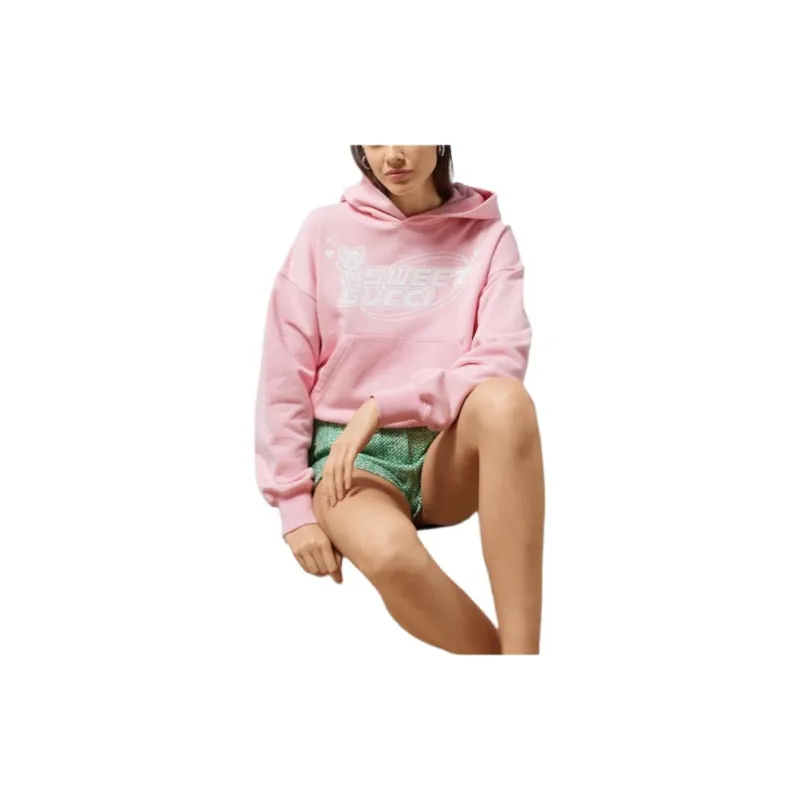 GUCCI Logo Printed Hoodie-2