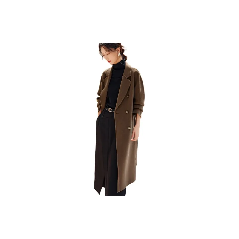 XWI Coats Women's Imitation Coffee-2