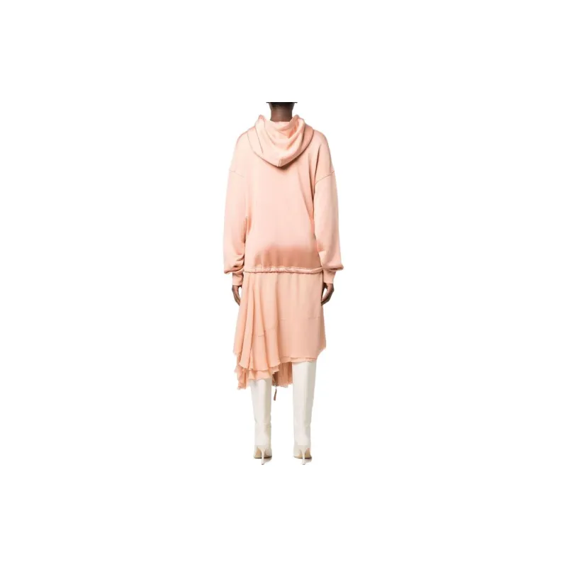 DIESEL Long-Sleeved Dresses Women's Pink-2