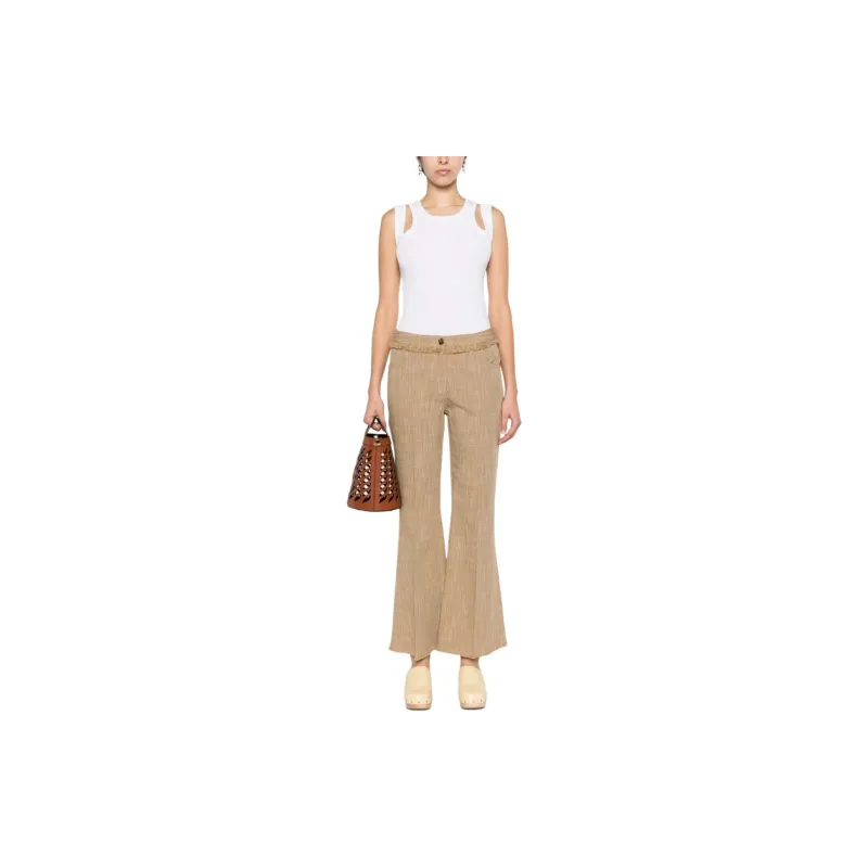 ETRO Mid Rise Cropped Trousers-1