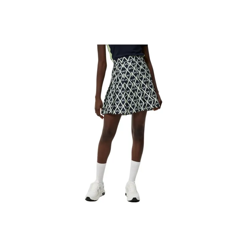 J.Lindeberg Casual Short Skirts Women's Marine Blue-3