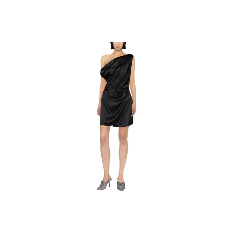 Reformation Sleeveless Dresses Women's Black-1