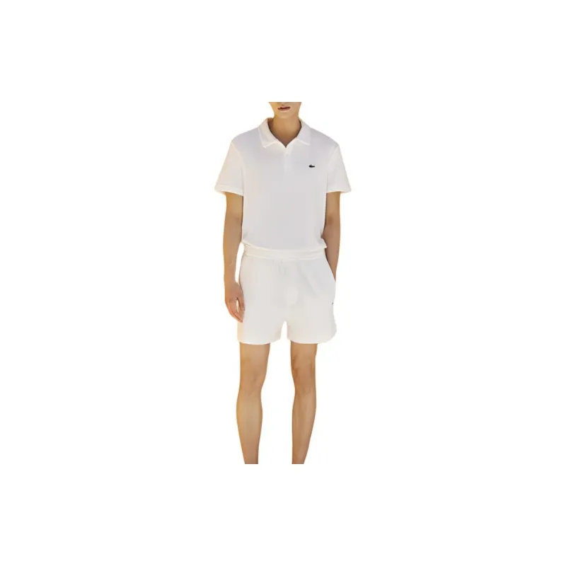 LACOSTE Polo Shirts Men White-2