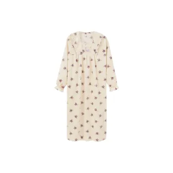 Ta Yan Winter Nightgown Women's Apricot