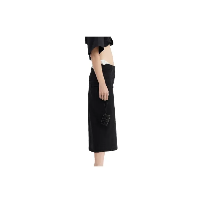 Jacquemus La Jupe De Nimes Criollo 'Light Blue/Tabac'-9