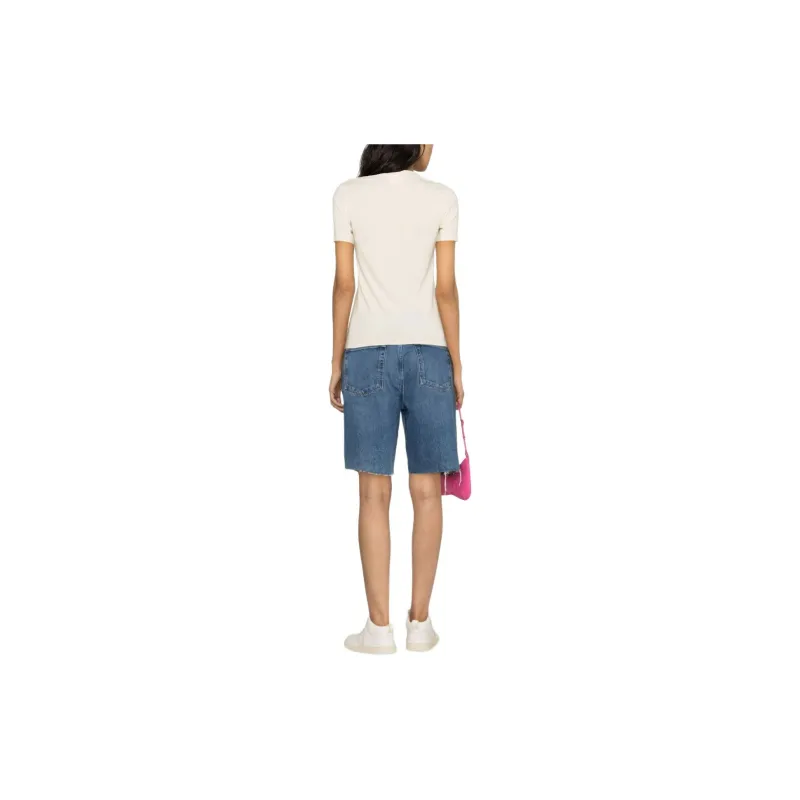ISABEL MARANT ETOILE Ziliani Logo Printed Crewneck T Shirt-2