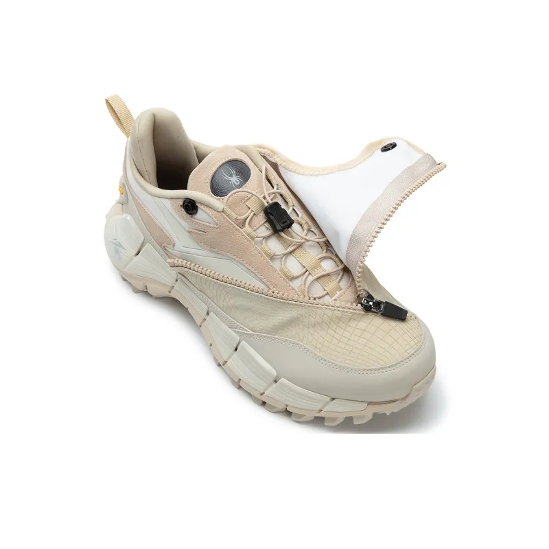 Spyder x Reebok Wear Resistant Water Resistant Slip Resistant Low Top Running Shoes Unisex Khaki-5