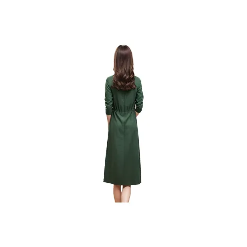 Mapping Long Sleeved Dresses Women's