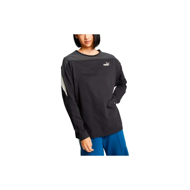 PUMA CORE HERITAGE T Shirt Women's Black-2