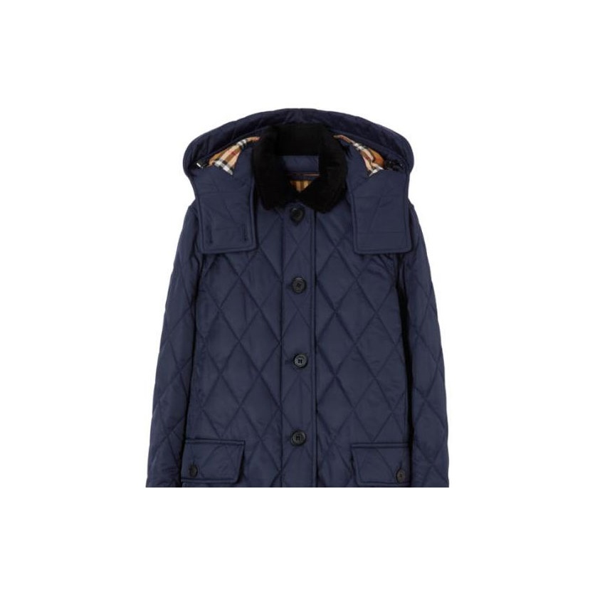 ジャケット Burberry DETACHABLE-HOOD DIAMOND-QUILTED JACKET 8070969 20234114_50302358_600.jpg