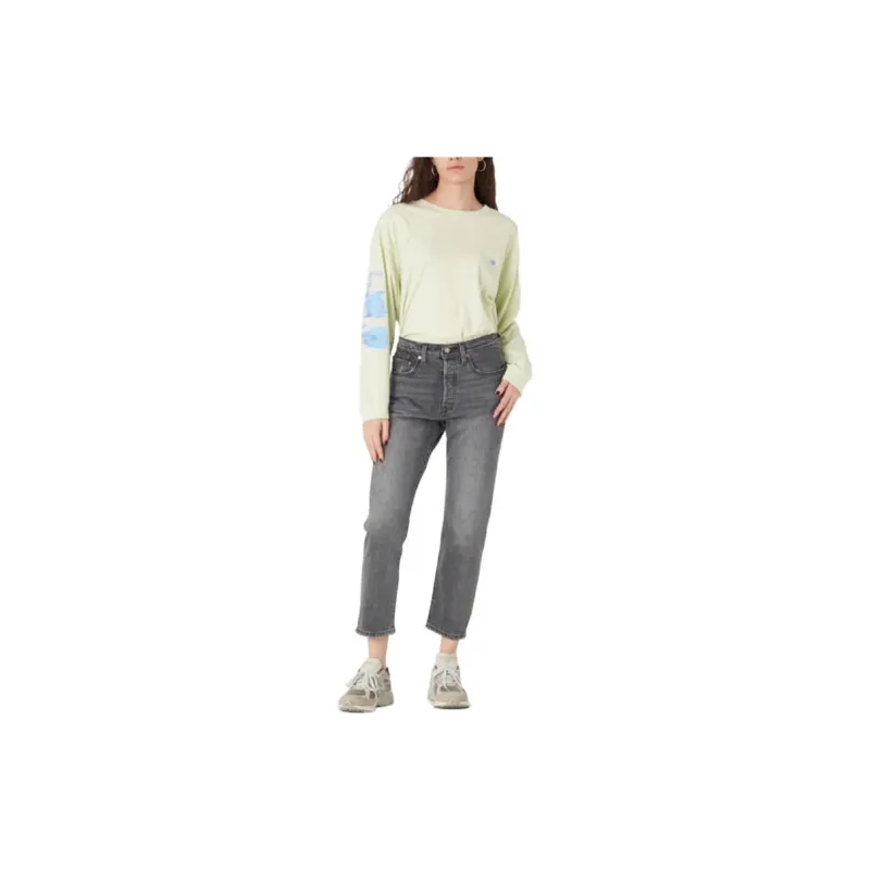 Levis Long-Sleeved T-Shirt Women's Light Green-1