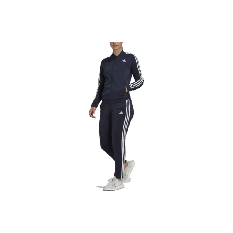 Adidas Free Shipping With AdiClub Essentials 3 Stripes Track Suit-3